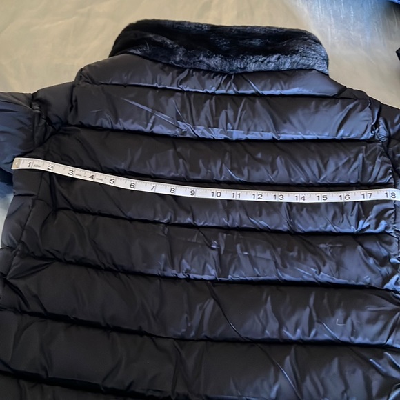 SAVE THE DUCK Mei Faux Fur Collar Puffer Jacket - Picture 14 of 15